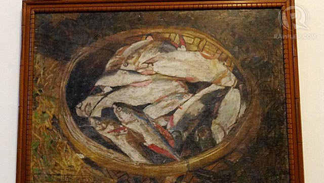 WORK OF A PRODIGY. One of the paintings at Blanco Family Museum painted by the youngest, Peter Paul Blanco, when he was just 6 years old
