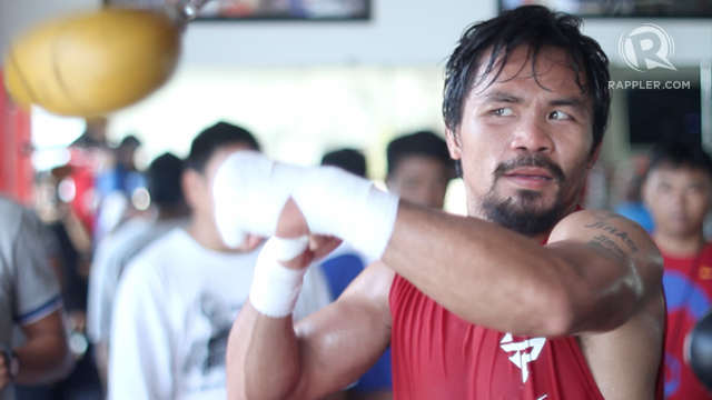 FIGHTER OF THE YEAR. Manny Pacquiao uplifted the struggling nation's spirit once again with a sweet comeback victory. Photo by Adrian Portugal/Rappler
