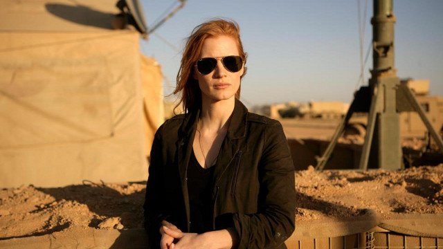 HUMILIATING? Jessica Chastain in 'Zero Dark Thirty.' Photo from the 'Zero Dark Thirty' Facebook page