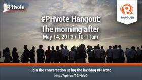 #PHvote Hangout: The morning after