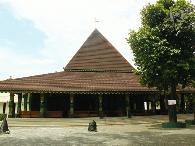 Ganjuran Javanese Catholic church in Jogja