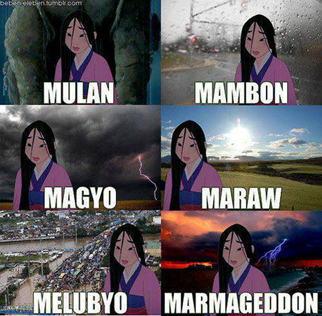 Pinoy Humor Habagat And Maring 7087