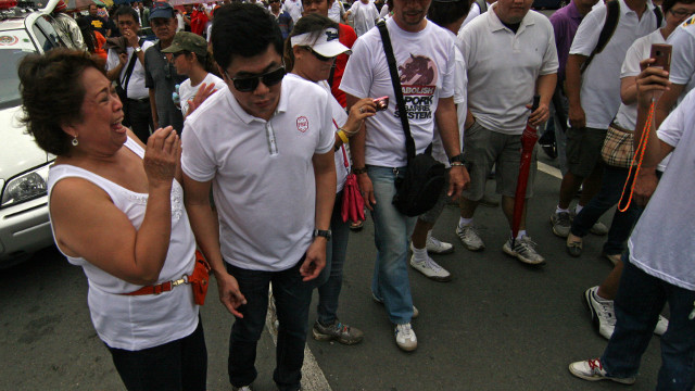 Stars join #MillionPeopleMarch