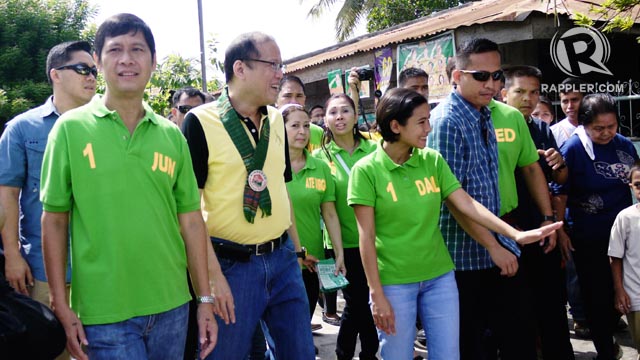 PNoy goes local, sees yellow in foes