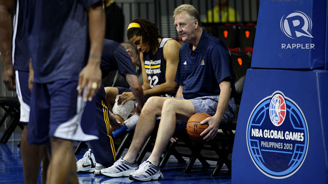 STEPPING DOWN. Larry Bird is no longer president of basketball operations for the Pacers. File Photo by Rappler