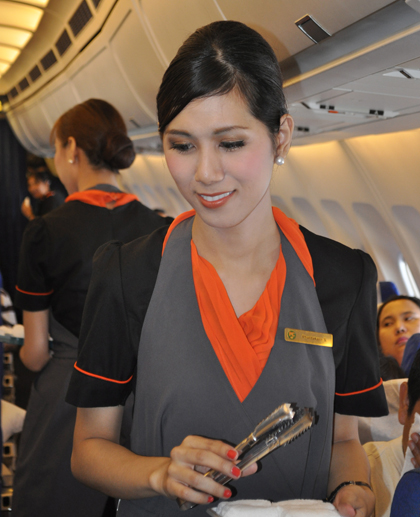 Asian flight attendant sex