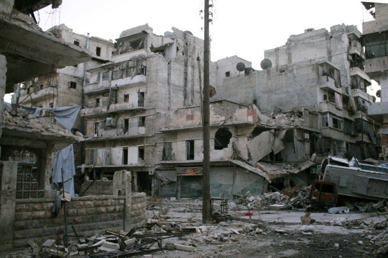 Regime seizes Syria town as conflict passes 1,000th day