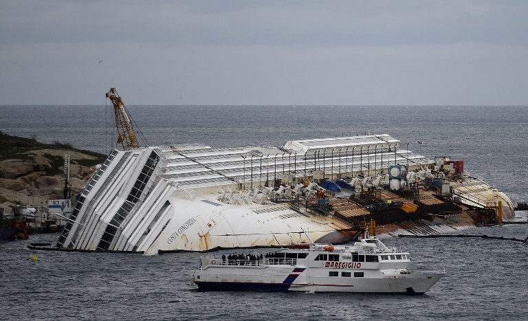 Sirens Sound For Italy Cruise Ship Crash Anniversary