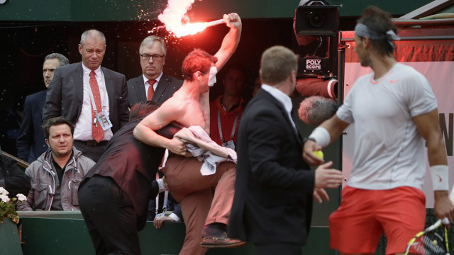 French Open Final Hit By Same Sex Marriage Protest