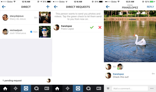 Instagram unveils private messaging service - 640 x 379 jpeg 65kB