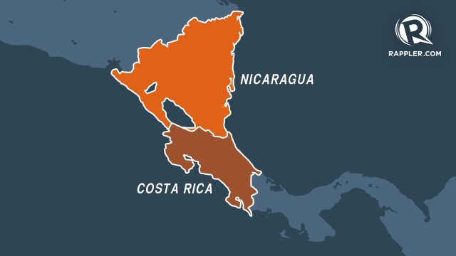 Locator Map Nicaragua Costa Rica 20140205 