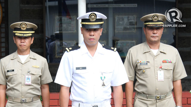 Navy fetes captain who aided CebuPac passengers