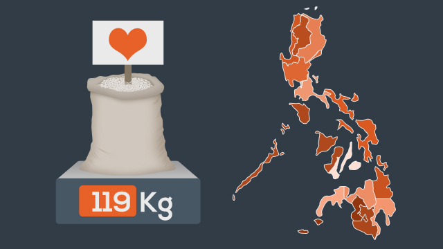 Infographic How Much Rice Do Filipinos Consume