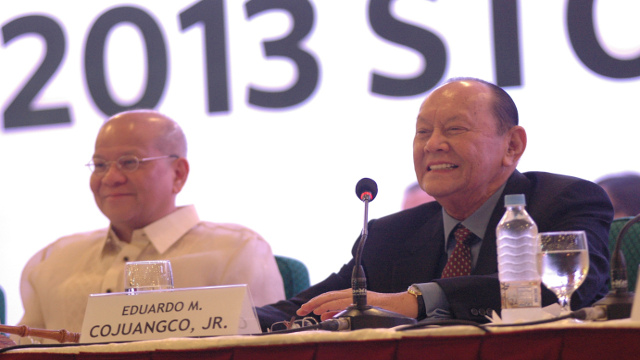 Cojuangco Praises Ang For San Miguel s Success