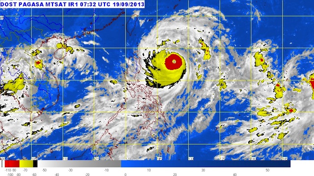 Stormy north Luzon Friday