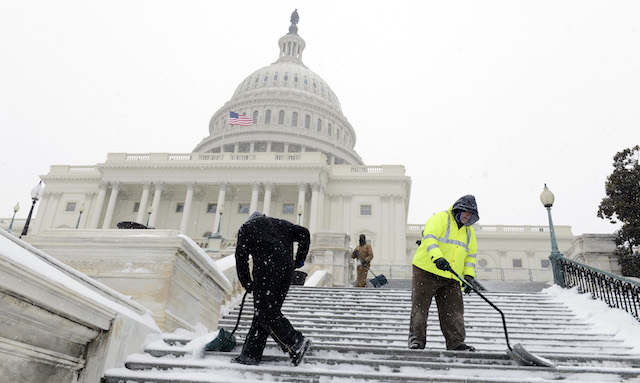More winter misery as massive storm wallops Washington